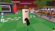 Stealing a phone in the game looks like this (Image via Roblox)